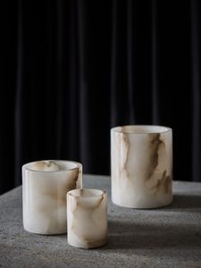Hovedbilde Tell Me More - Alabaster Candleholder